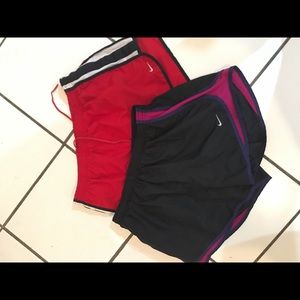Nike women Running Shorts Dri Fit lot